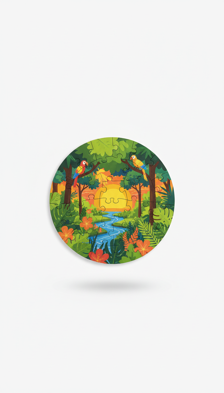 Eco Rainforest Puzzle